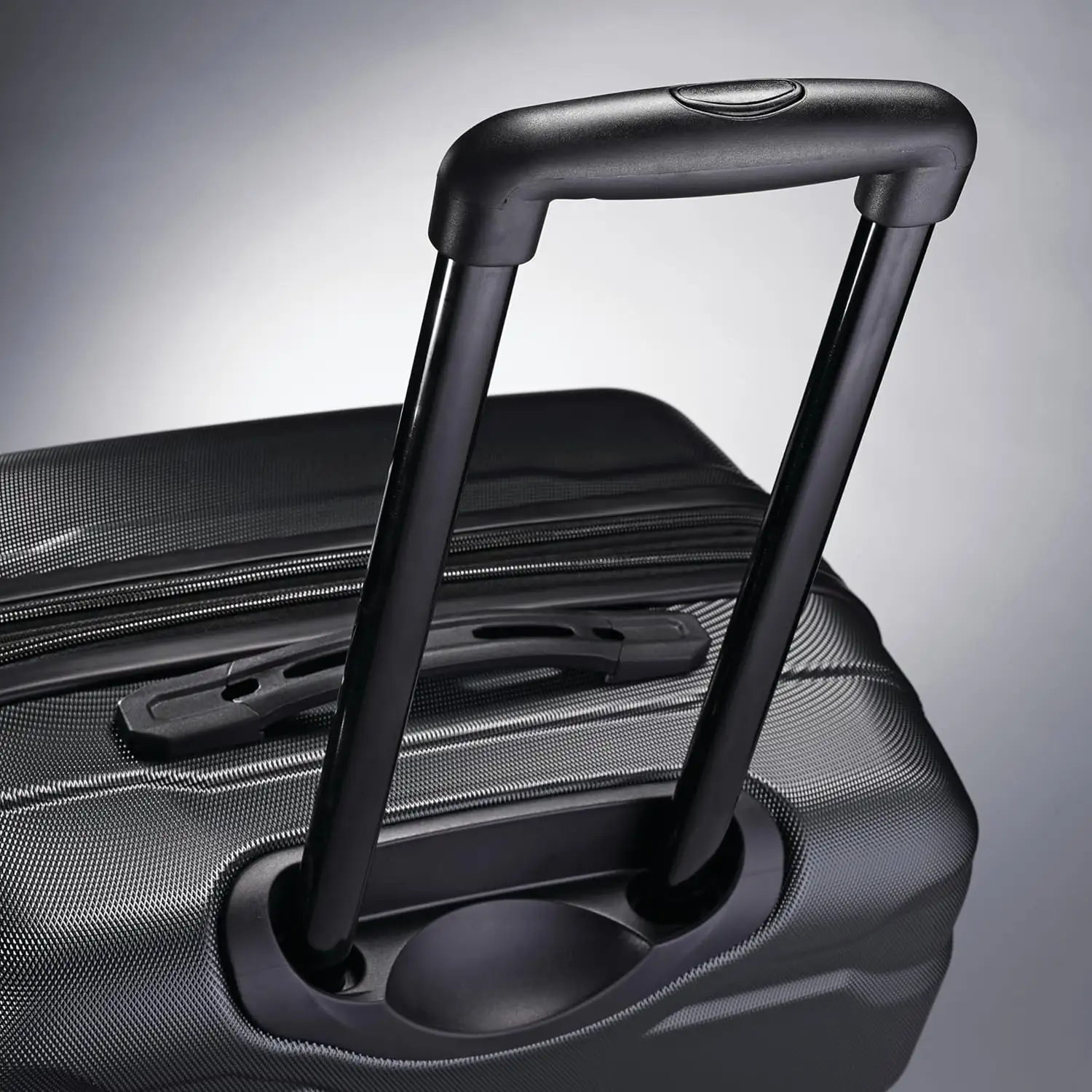 Samsonite Omni PC Hardside Expandable Luggage with Spinner Wheels, Checked-Large 28-Inch, Black, 68310-1041 - 81klTS7PSYL._AC_SL1500_